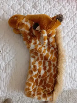 Marionnettes loup et girafe pour enfants