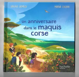 LIVRE MAC DO POUR ENFANT ANNIVERSAIRE MAQUIS CORSE