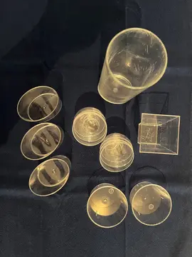 Lot d'objets en plastique