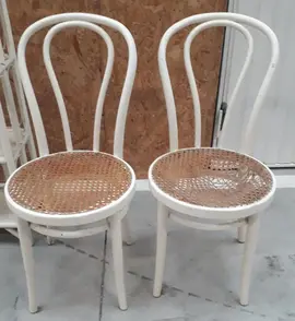 Paire de chaises style bistrot