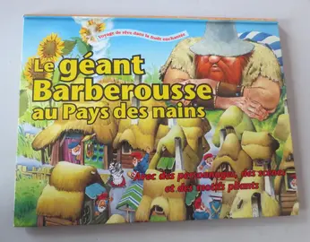 LIVRE POP UP POUR JEUNE ENFANT GEANT BARBEROUSSE