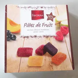 BOITE PATES DE FRUITS NEUVE NON OUVERTE