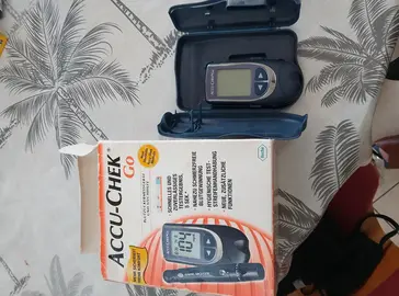 appareil pour tester la glycémie.