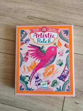 Artistic patch en velours