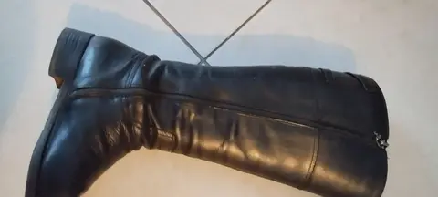 jolies bottes en cuir pointure 40