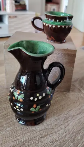 petits pots décoratifs vintage