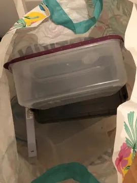 boîtes hermétiques en plastique