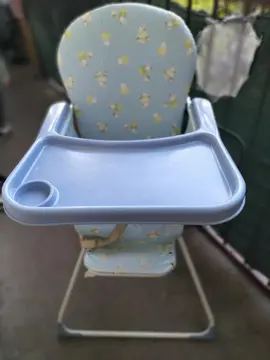 Chaise haute pliable bébé