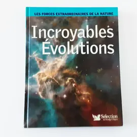 Livre " Incroyables évolutions"