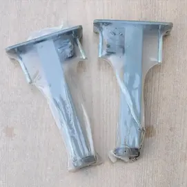 pieds métal pour sommier métallique, ht=18cm