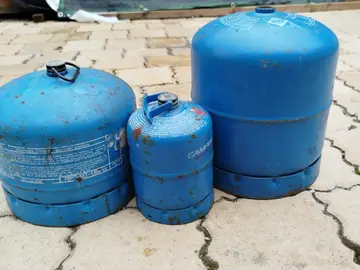Bouteilles Camping gaz vide pour consigne