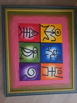 Tableau acheté en République Dominicaine