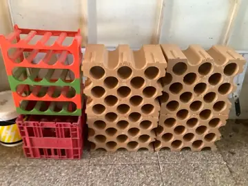 casiers à bouteilles