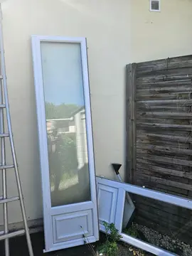2 portes double vitrage 2.10m/ 50