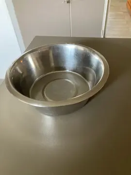 timbale pour chien en inox