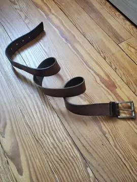 Ceinture homme Cuir marron