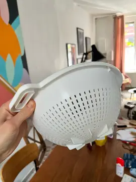 1 poele et 1 égouttoir