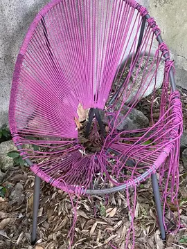 Fauteuil Acapulco à renover