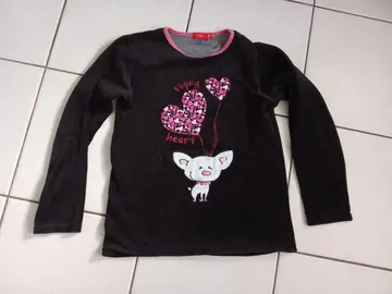 haut pyjama taille 16 ans S