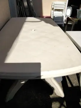 table de jardin