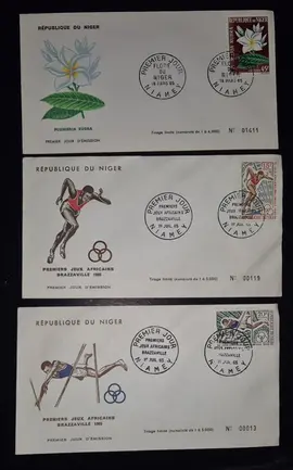 Timbres - Premier jour Niger