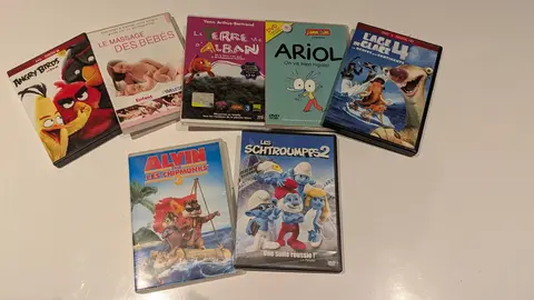 lot de 7 DVD