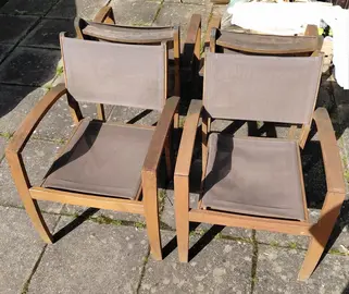 chais en eucaluptus a réparer