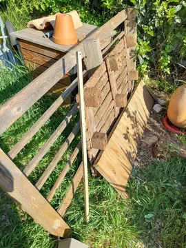 bois palettes et divers variés