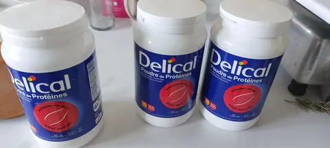 délicat poudre proteines