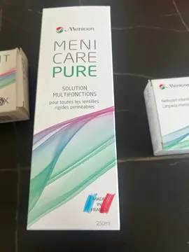 produits neufs pour lentilles rigides permeables