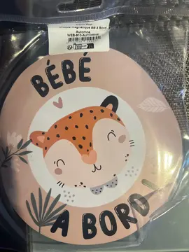 sticker « Bébé à bord »