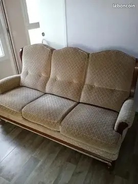 canapé convertible et fauteuil