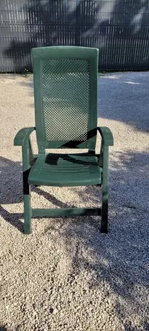 Lot de 2 Fauteuils d'extérieur dos réglable