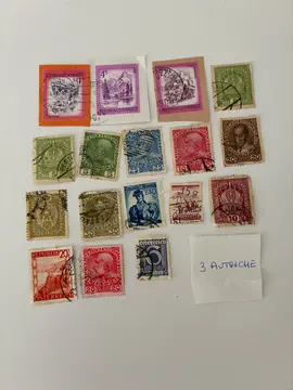 Lot 3 timbres Autriche