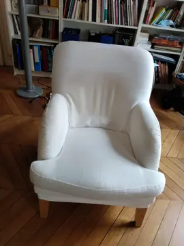 Fauteuil IKEA dehoussable