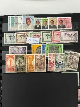 Lot 18 Timbres Maroc