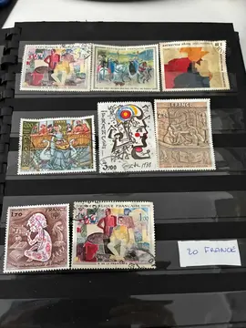 Lot 20 Timbres de France