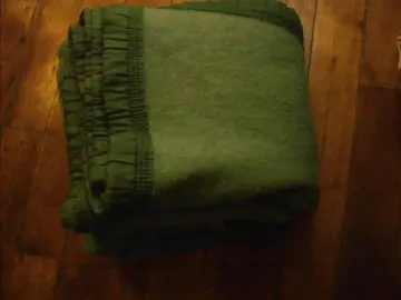 couverture pure laine WOOLMARK biface 220/240