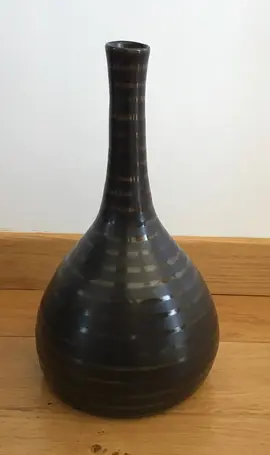 vase décoratif de Cuba h 35 cms