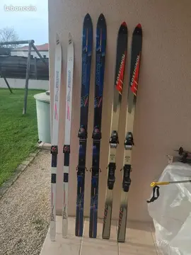 ski alpin et ski de fond