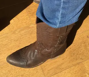 paire de bottes cow-boy taille 36