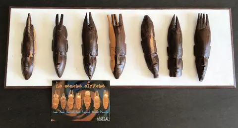 tableau décoratif des jours de la semaine, du Sénégal