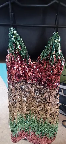 robe à sequins taille M