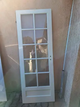 Porte vitrée d'intérieur