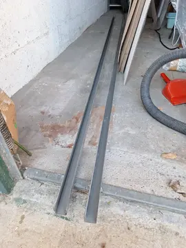 rails de guidage porte garage et galets