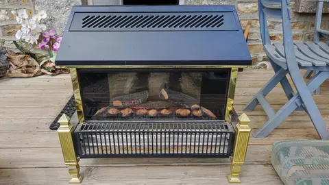 chauffage fausse cheminée