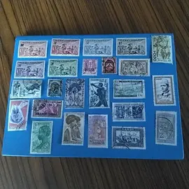 donne timbres collonnie française 1lot part envoie