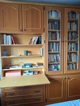 Bibliothèque bureau penderie