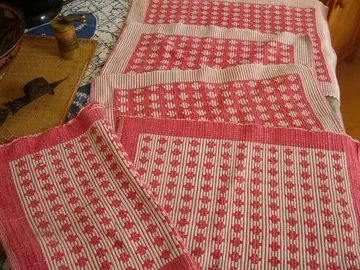 4 sets de table en coton