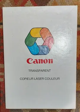 transparents pour laser couleur
